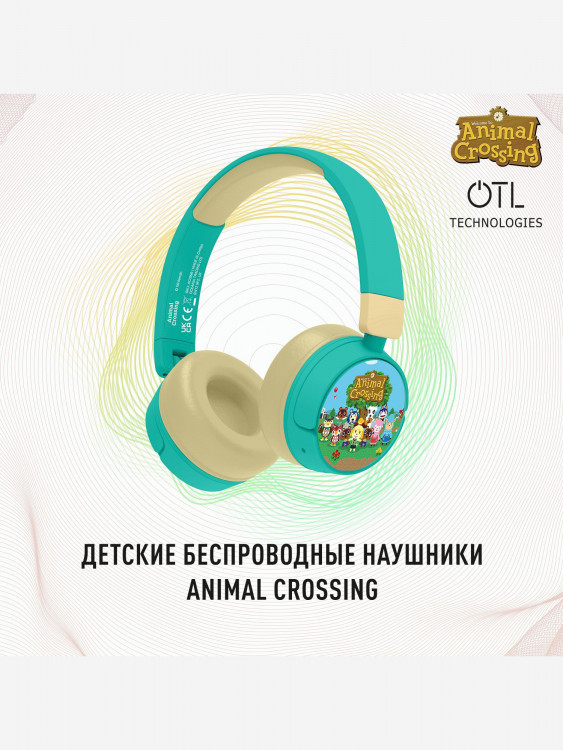 Детские беспроводные наушники OTL Technologies Animal Crossing