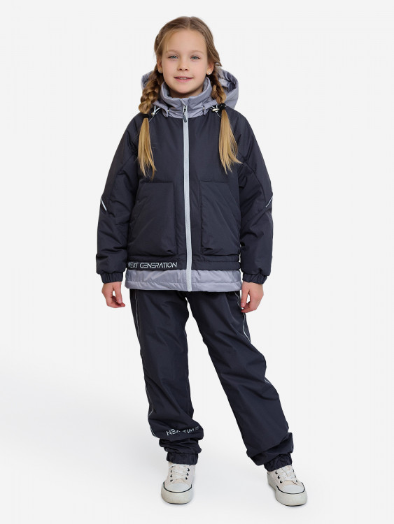 Комплект для девочки batik Сандра темно-серый