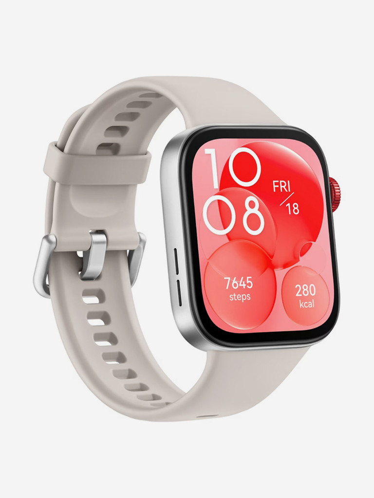 Умные часы HUAWEI Fit 3, 55020CJG, лунно-белые