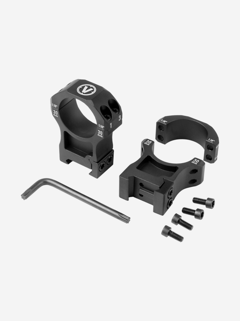 Кольца для прицела Veber Alfa R30H на Weaver 7075