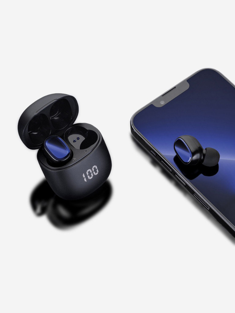 Беспроводные наушники с микрофоном Air Buds Pro, TWS, bluetooth 5.3, LED, 300 мАч
