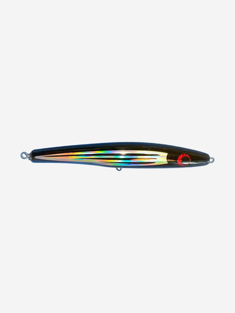 Слайдер FL4 Black 130g 250mm из канадского кедра с мощной арматурой для морской рыбалки