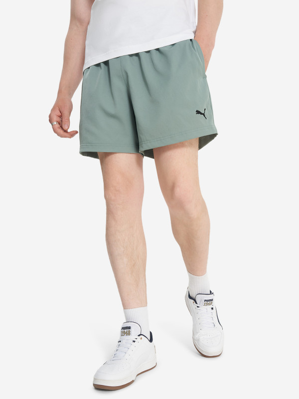 Шорты мужские PUMA арт. 682603 зеленый цвет — купить за 1349 руб. со скидкой 50 %, отзывы в интернет-магазине Спортмастер