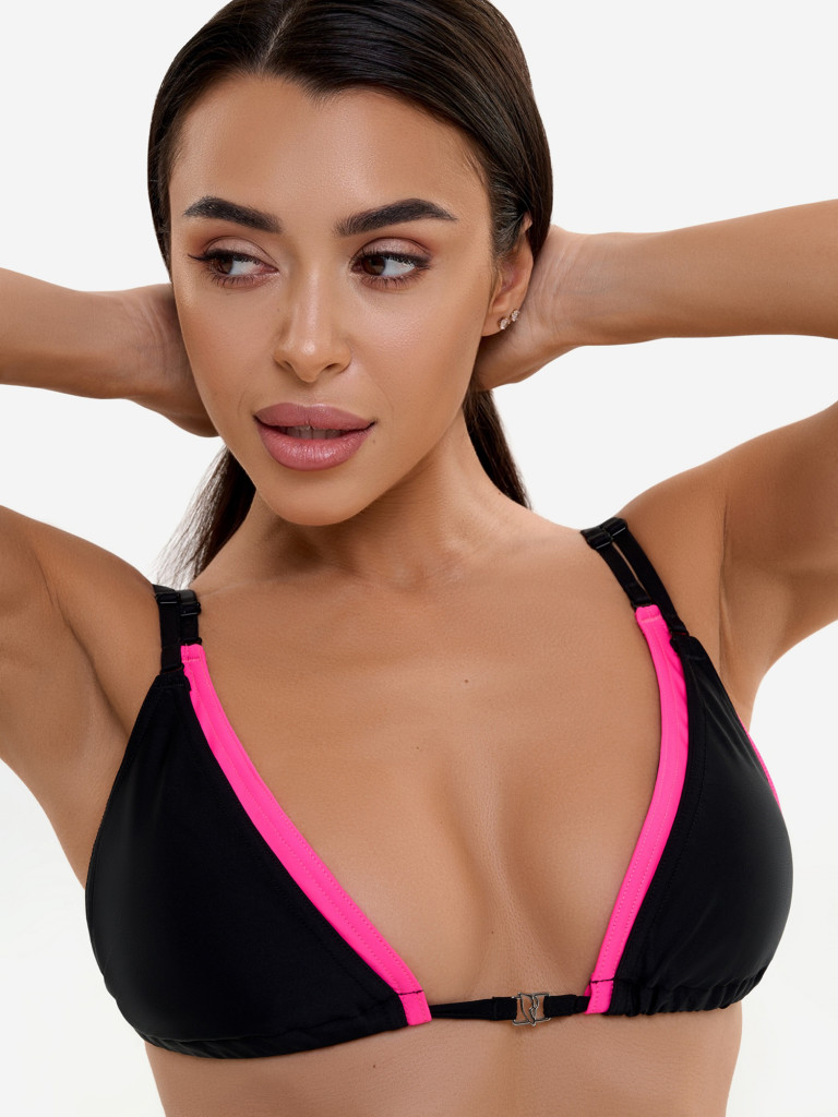 Купальник раздельный Bona Fashion: Ecstasy Bikini "Black &Pink"