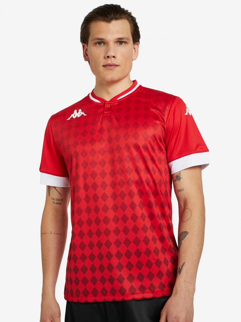 фото Футболка мужская kappa, красный