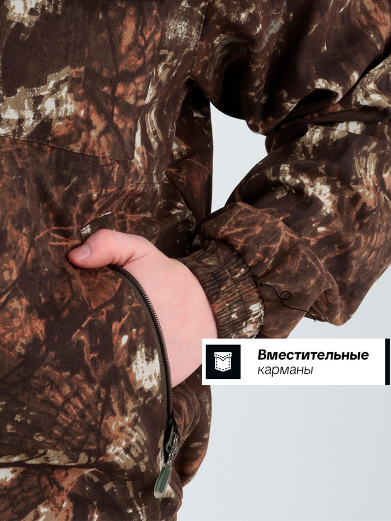 Костюм летний мужской для охоты и рыбалки ORION Active, Скаут бурелом