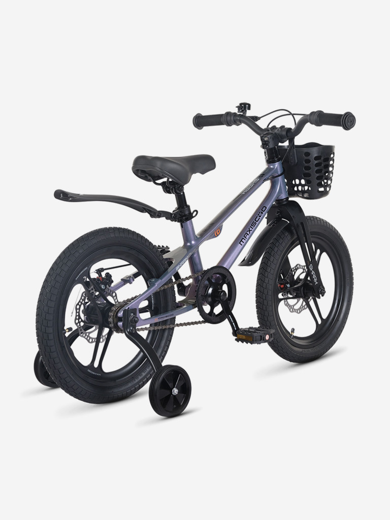 Велосипед Детский Maxiscoo Shark pro 16'' Хамелеон (2026)