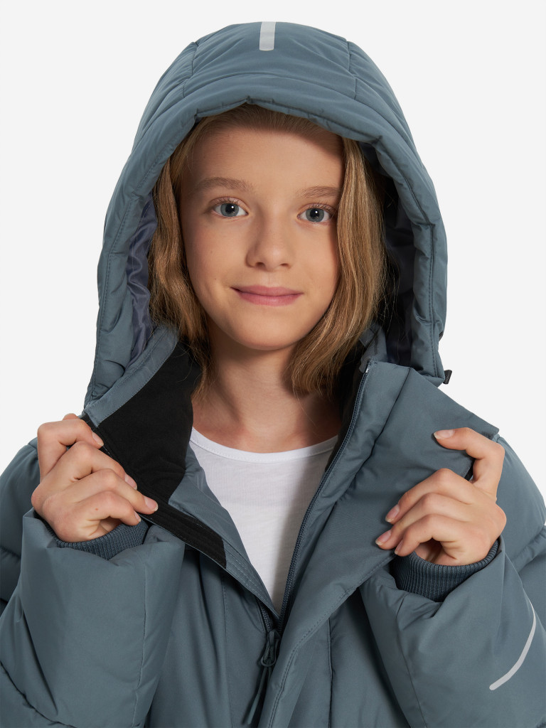 Пальто утепленное для девочек Oldos!