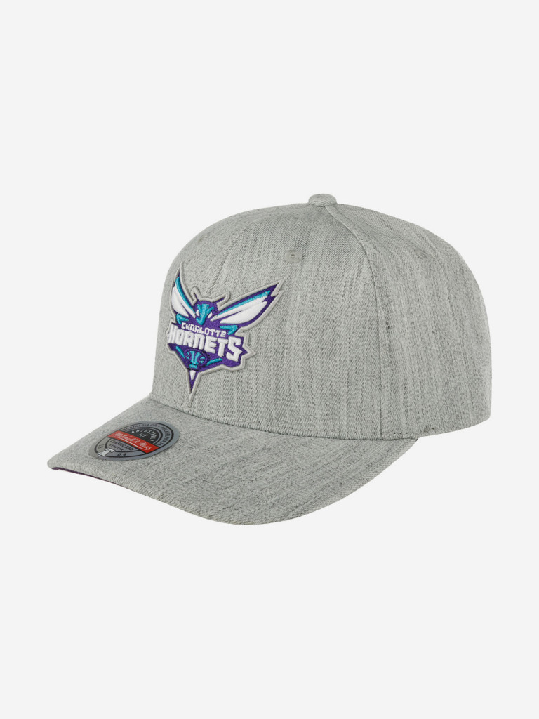 Бейсболка MITCHELL NESS 6HSSMM19363-CHOGYHT Charlotte Hornets NBA (серый)