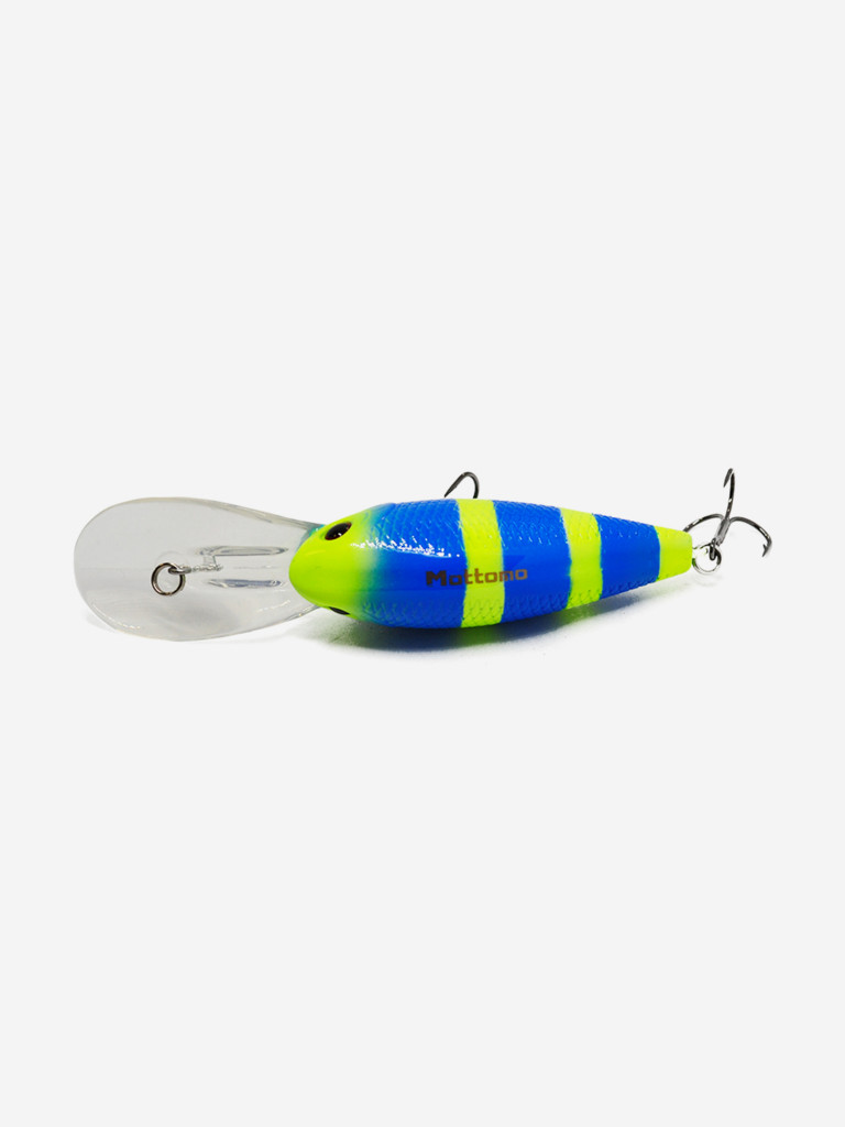 Воблер Mottomo Deep Wrestler 70F 17,5g Blue Chartreuse