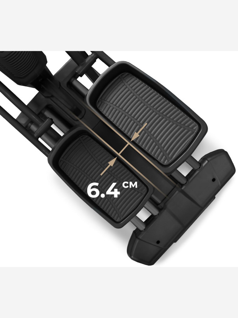 Эллиптический тренажер с автонаклоном профессиональный Bronze Gym X800M