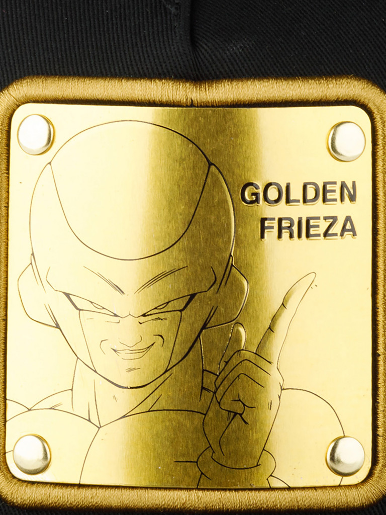 Бейсболка с прямым козырьком CAPSLAB CL/DBS4/1/CF/GOL Dragon Ball Golden Frieza (черный)