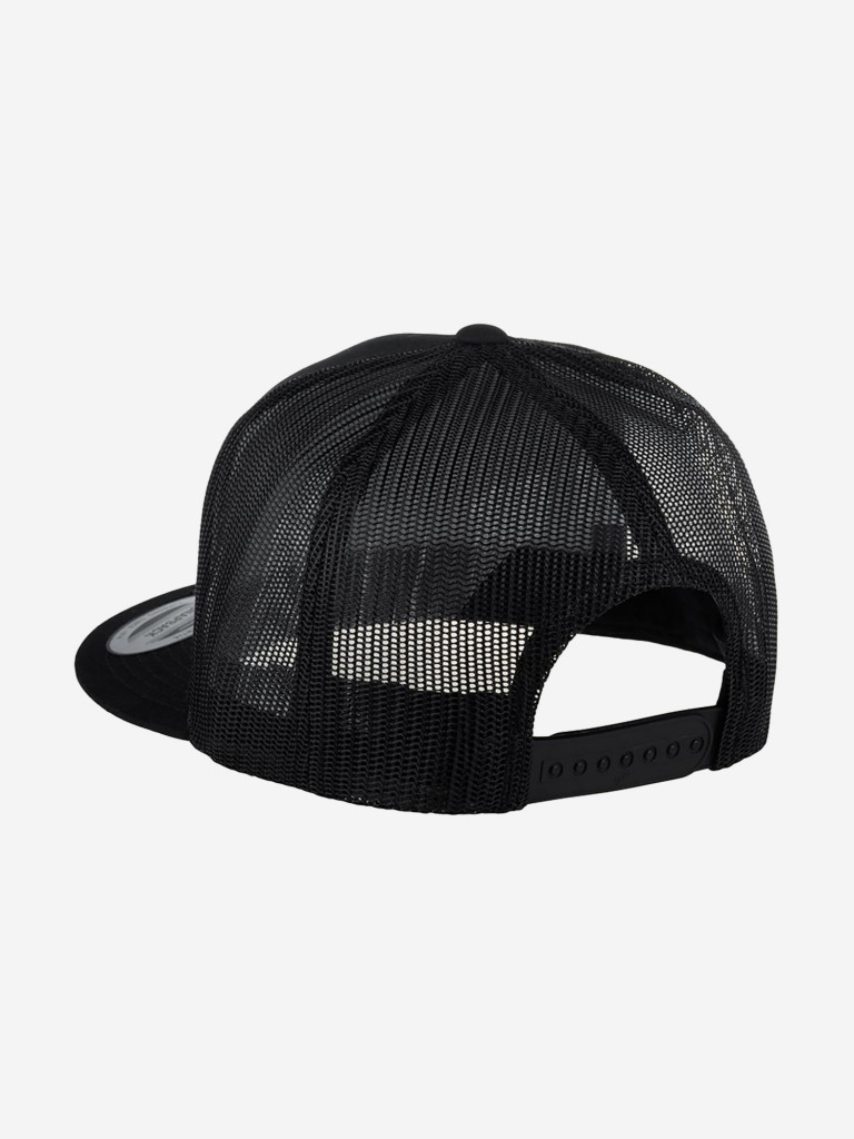 Бейсболка с прямым козырьком FLEXFIT 6006 (черный)