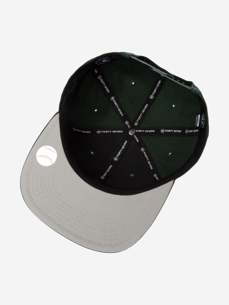 Бейсболка с прямым козырьком 47 BRAND B-NSHOT12WBP-DGA Los Angeles Dodgers MLB