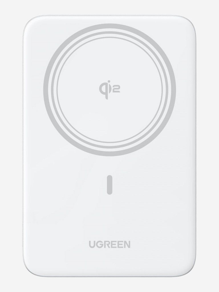 Внешний аккумулятор UGREEN PB580 (95931B) MagFlow Air Ultra-Slim 20W Magnetic 5000mAh Wireless Power Bank
