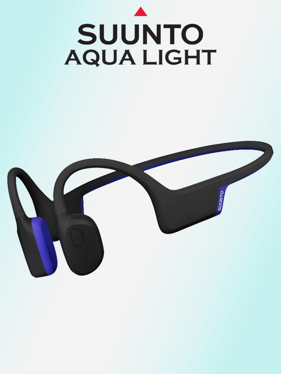 Наушники с костной проводимостью SUUNTO Aqua Light, Tidal Black