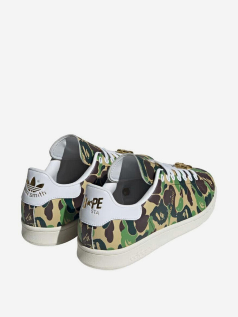 Кеды Adidas Stan Smith Bape Abc