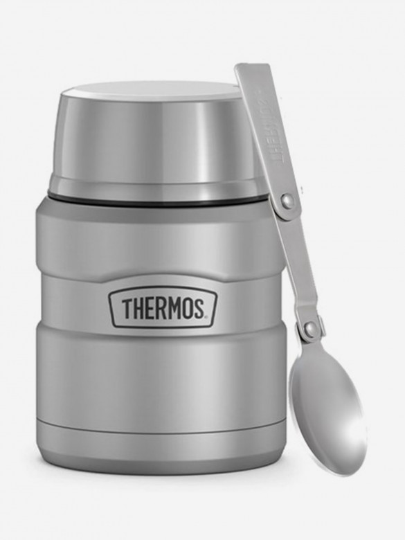 Термос для еды 470 мл THERMOS KING-3000 стальной цвет