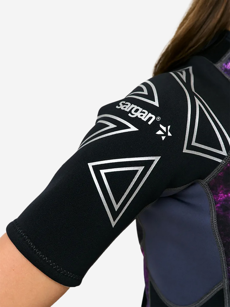 Гидрокостюм короткий женский SARGAN NERO SHORTY LADY GalaxyAPE-07 неопрен 2мм