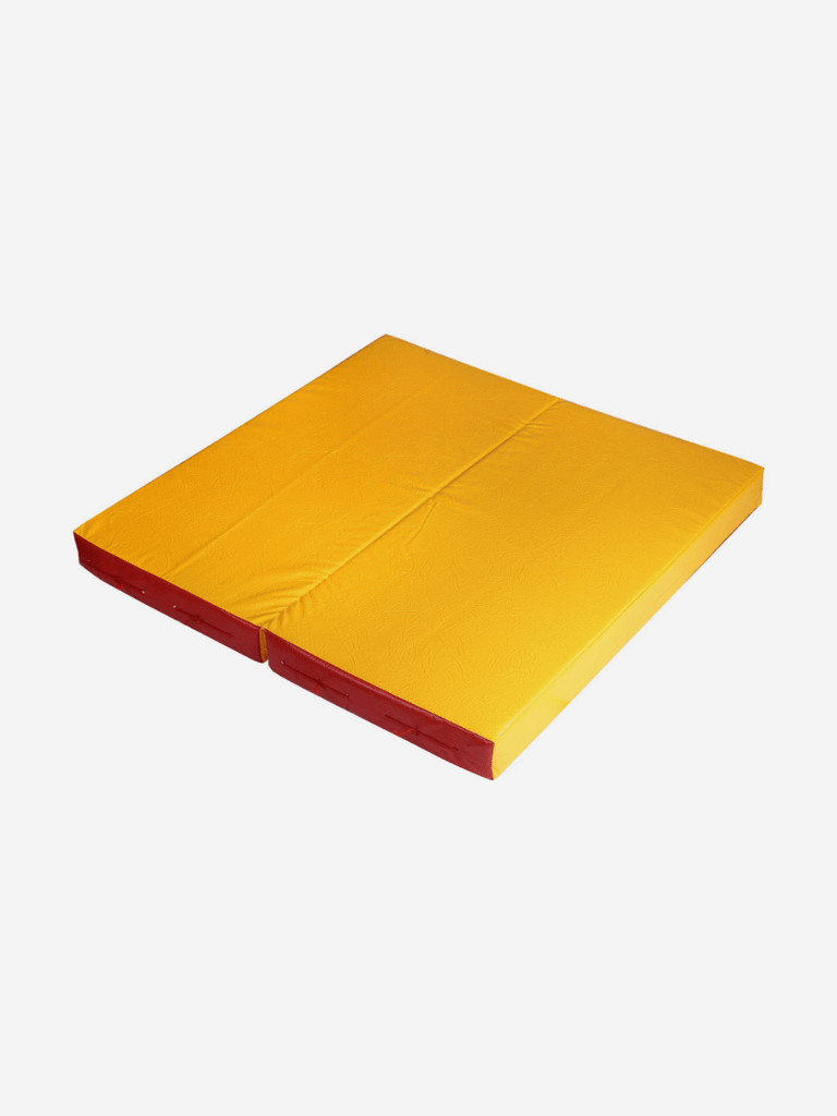 Мат для шведской стенки (100x100x10 см) Sportlim Красно-желтый