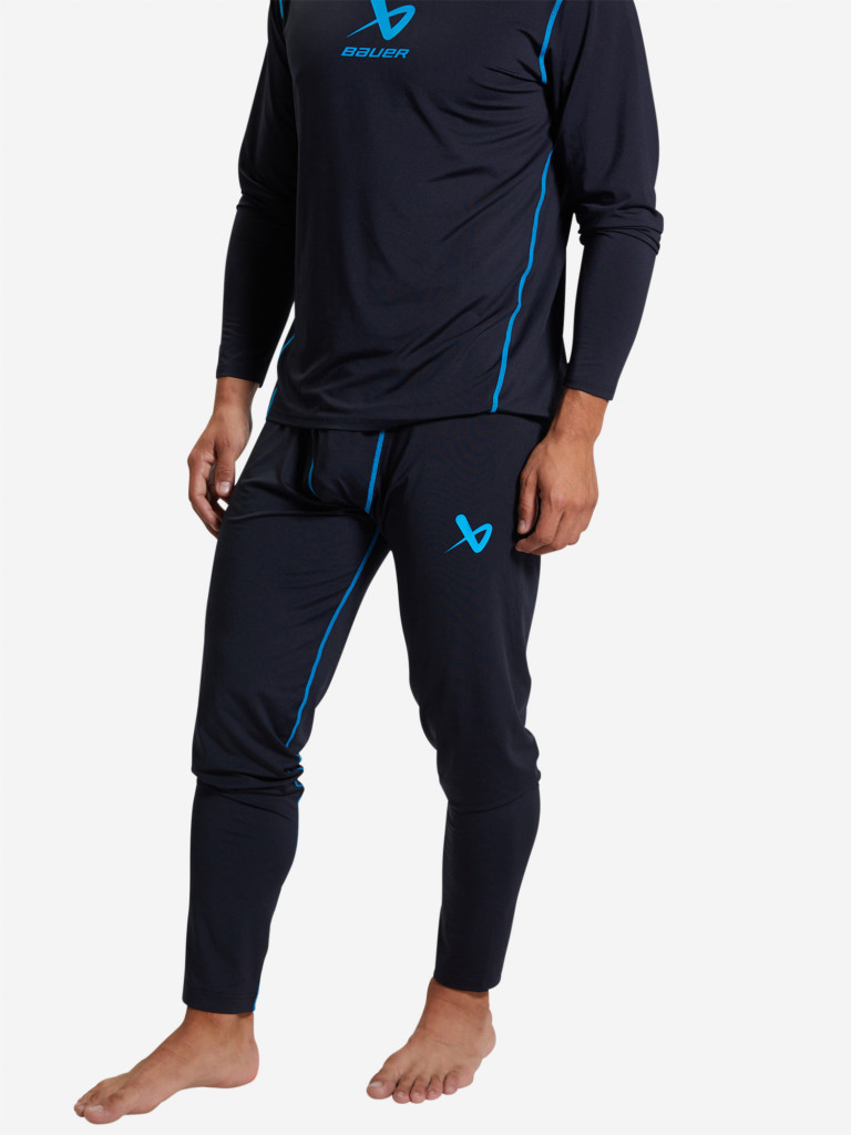 Термобелье низ мужское Bauer Basics Bl Blk