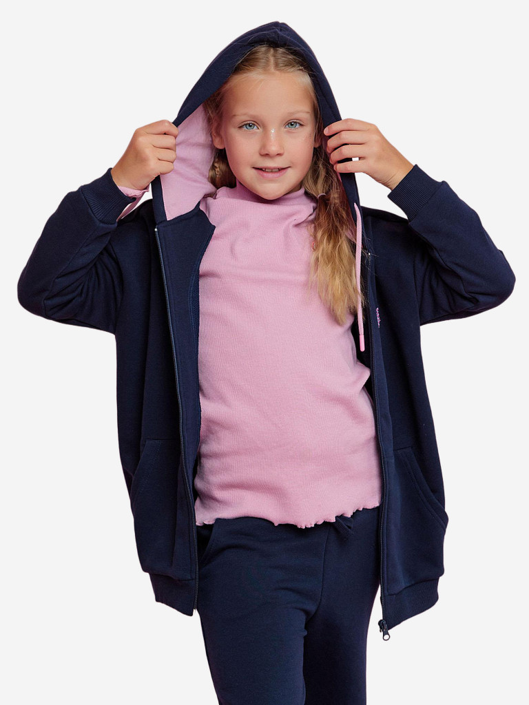 Толстовка для девочки batik черничный