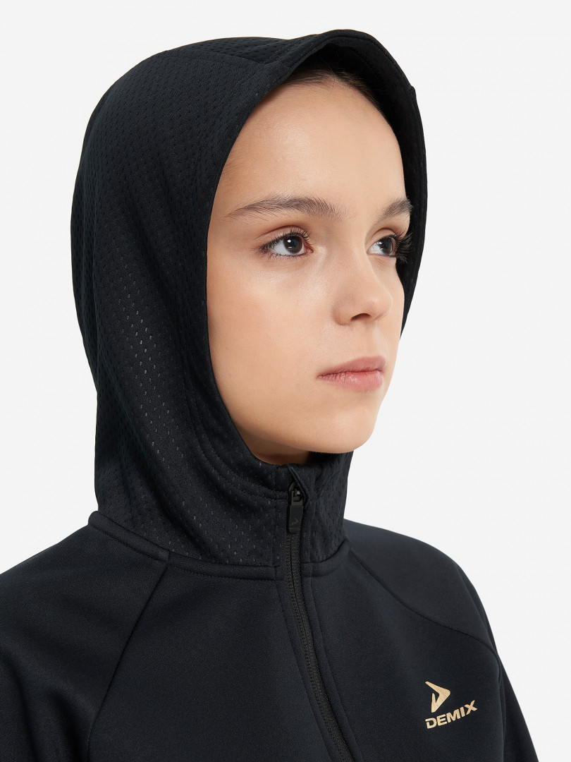 Толстовка для девочек Demix 31890310299 Черный, размер 134, 140,158, 164,146, 152,122, 128, фото 5