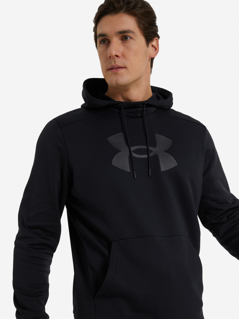 фото Худи мужская under armour, черный