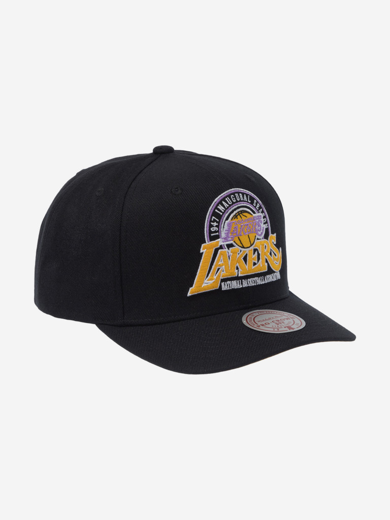 Бейсболка MITCHELL NESS HP13815-LALBLCK Los Angeles Lakers NBA
