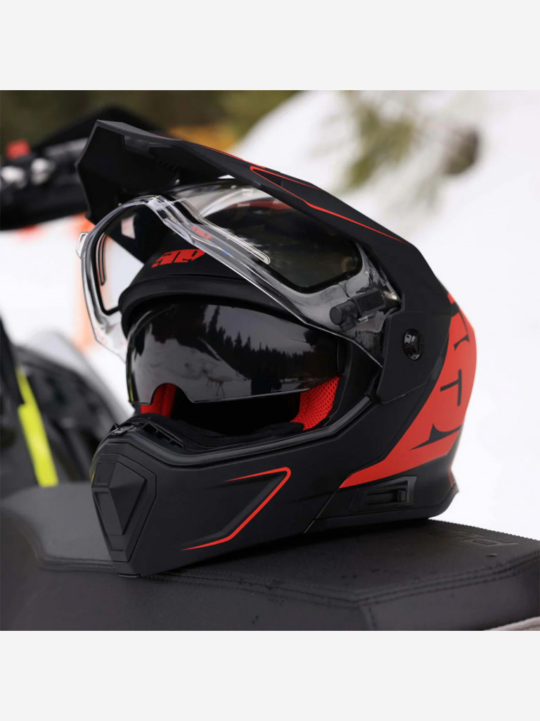 Шлем снегоходный 509 Delta R4 Ignite с подогревом и солнцезащитным стеклом