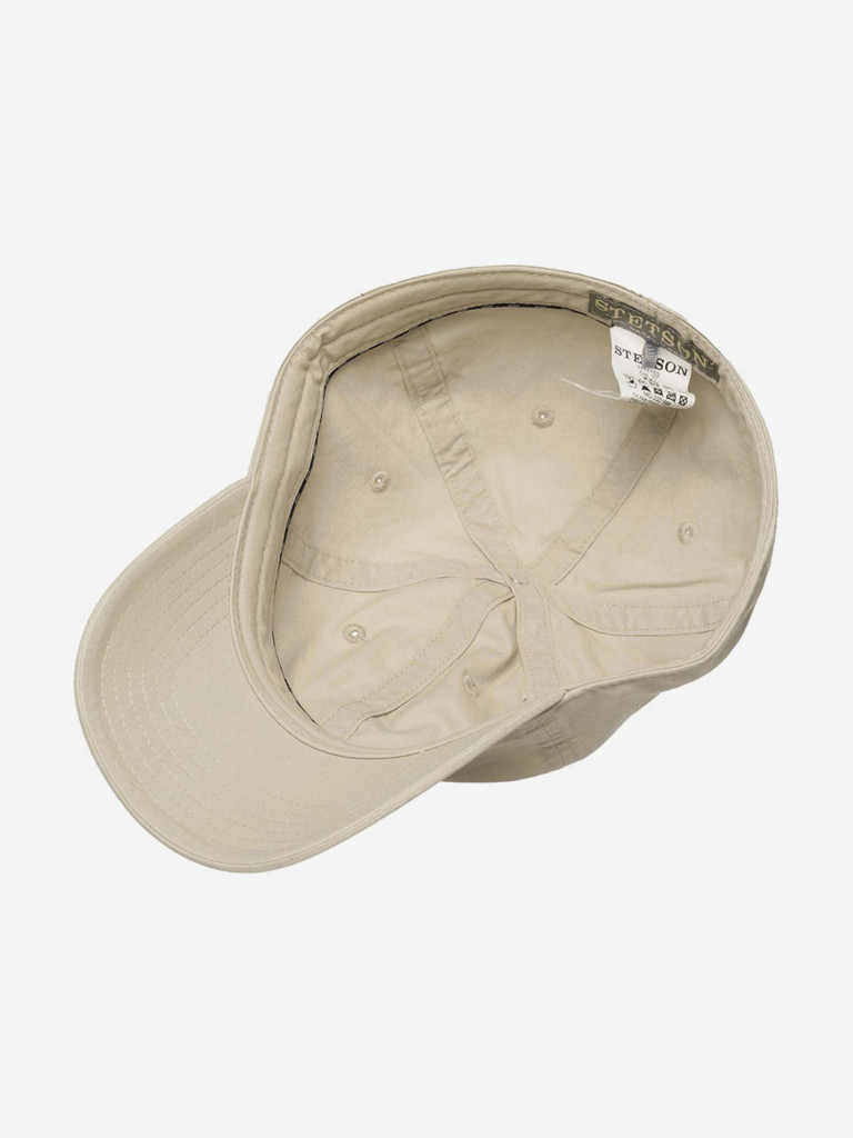 Бейсболка STETSON 7711102 BASEBALL CAP DELAVE ORGANIC (бежевый)