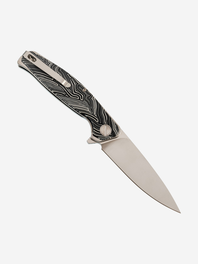 Складной нож Honor Ajax, сталь D2, рукоять Damascus G10