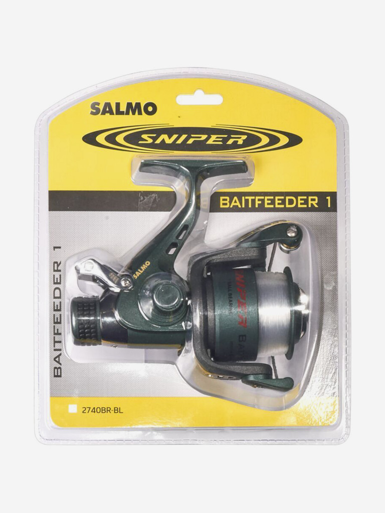 Катушка безынерционная Salmo Sniper BAITFEEDER 1 40BR блистер