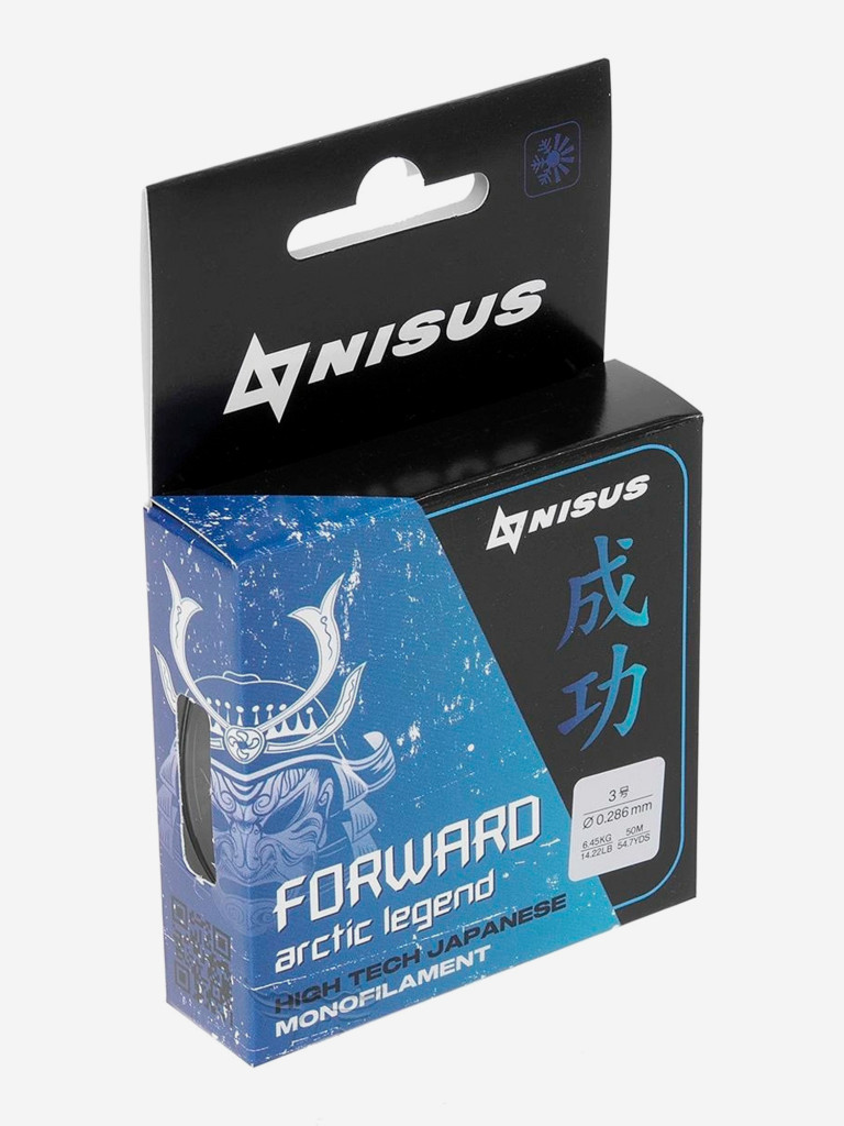 Леска для рыбалки Nisus FORWARD ARCTIC LEGEND Nylon 0,286мм, 50м, 6,45кг, прозрачный