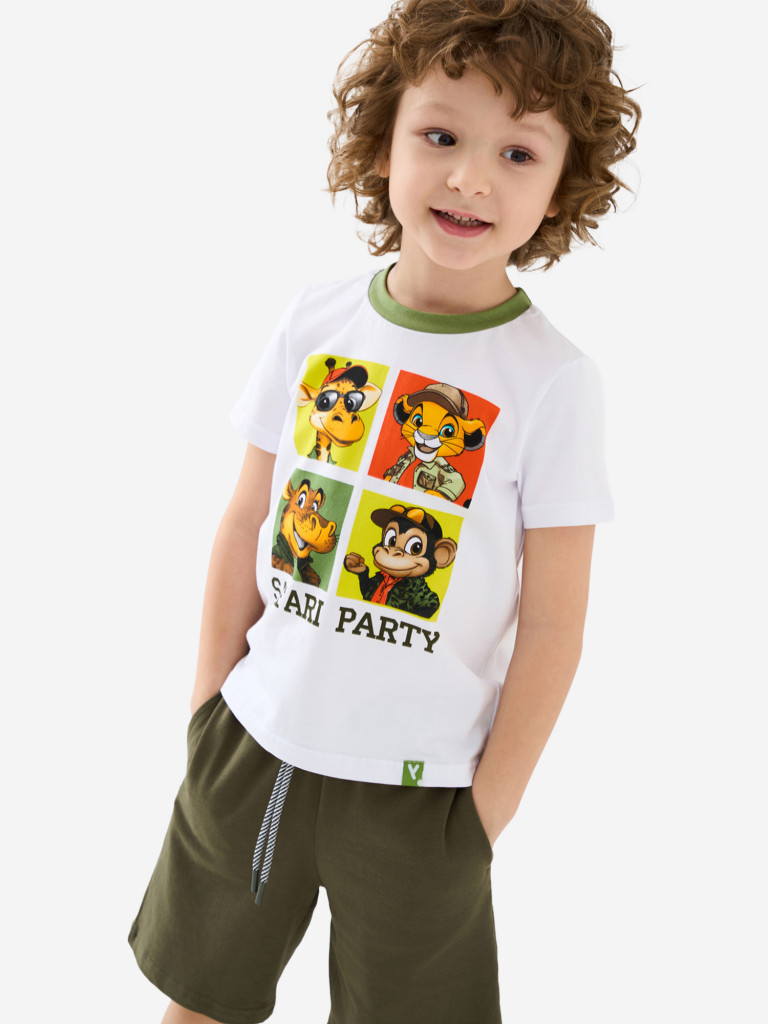 Комплект для мальчиков: футболка, шорты PlayToday