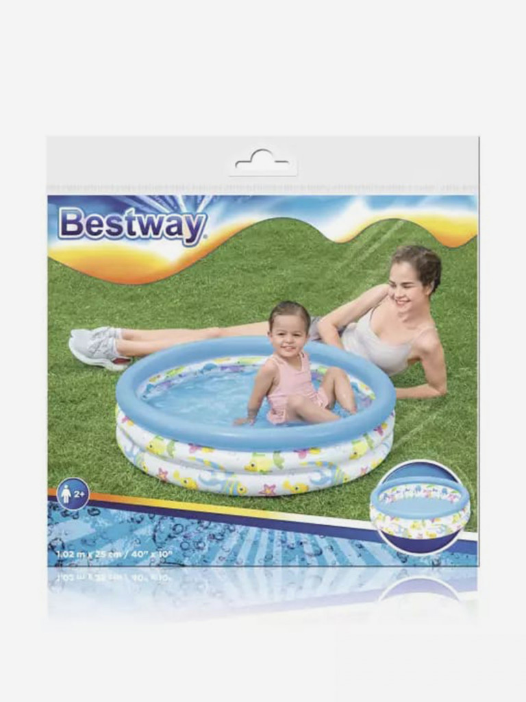 Бассейн надувной круглый Bestway 51008