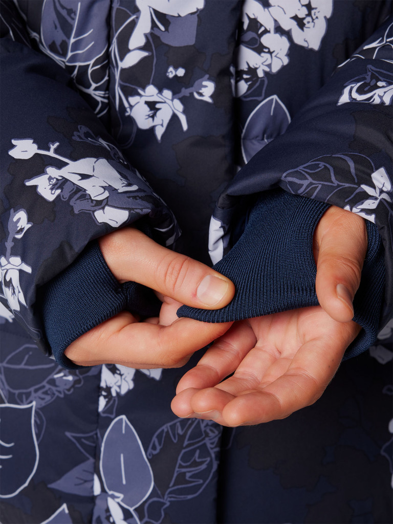 Пуховик женский Columbia Boundless Days Print Long Down Jkt