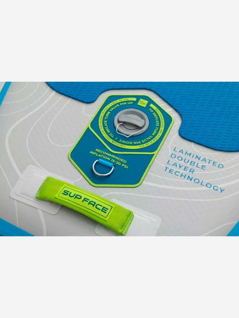 Сапборд SUP face Wind 10.8x34x6 2025, 326x86x15 см, 10.9 кг