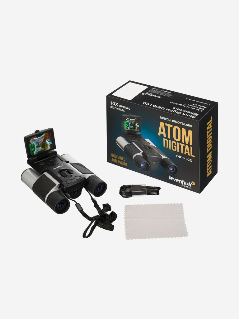 Бинокль цифровой Levenhuk Atom Digital DB10 LCD