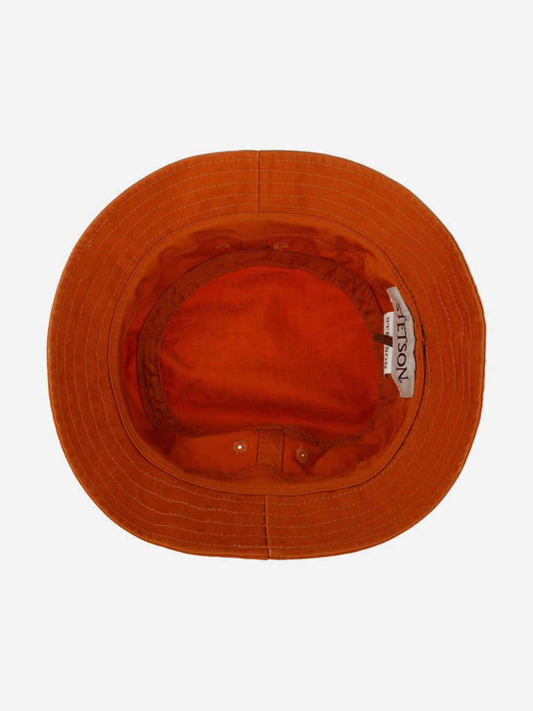 Панама STETSON 1811110 BUCKET COTTON TWILL (оранжевый)