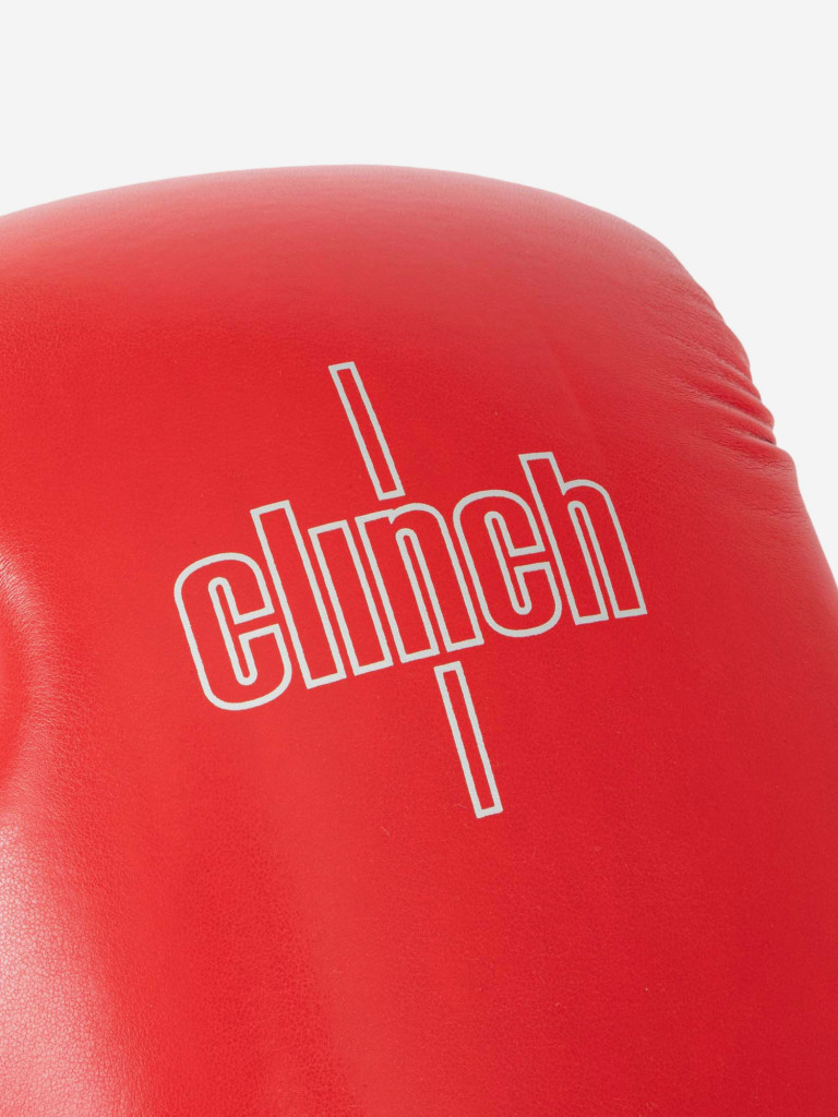 Перчатки боксерские Clinch Fight 3.0 красно-белые