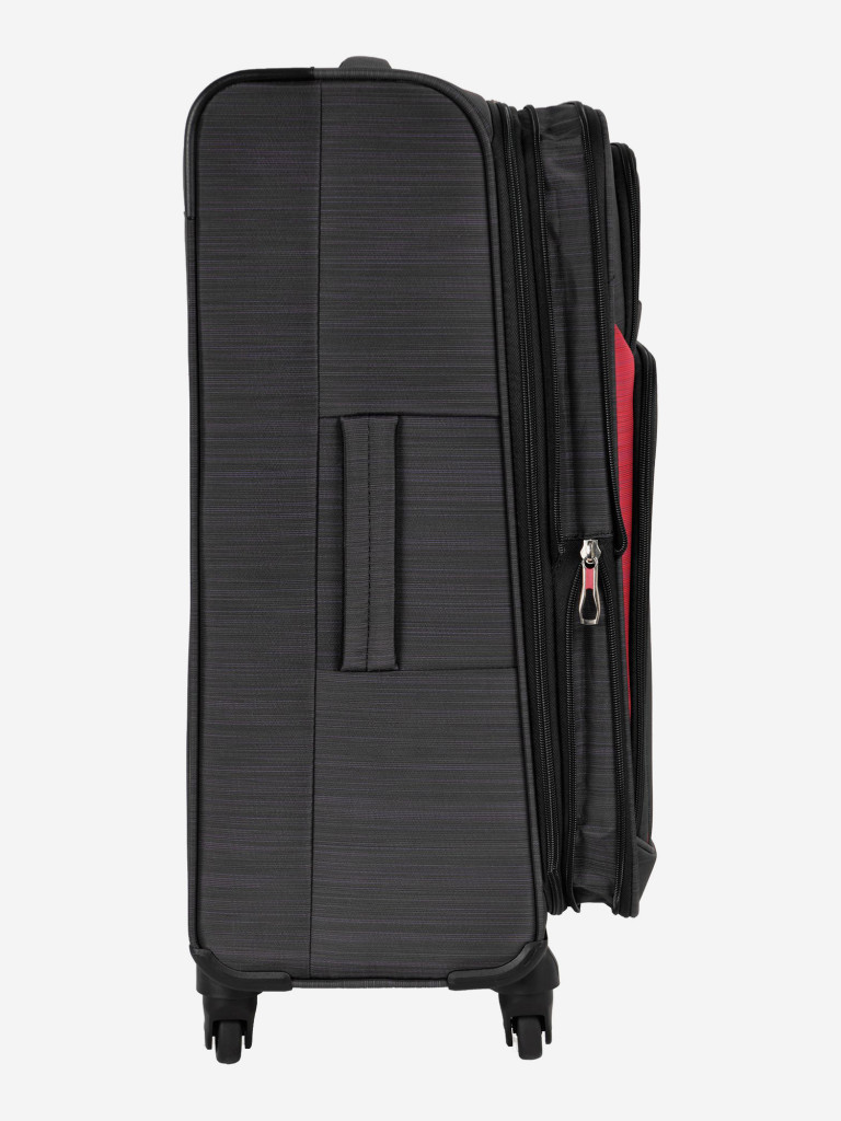 Чемодан средний-POLAR-R1801-24-BLACK