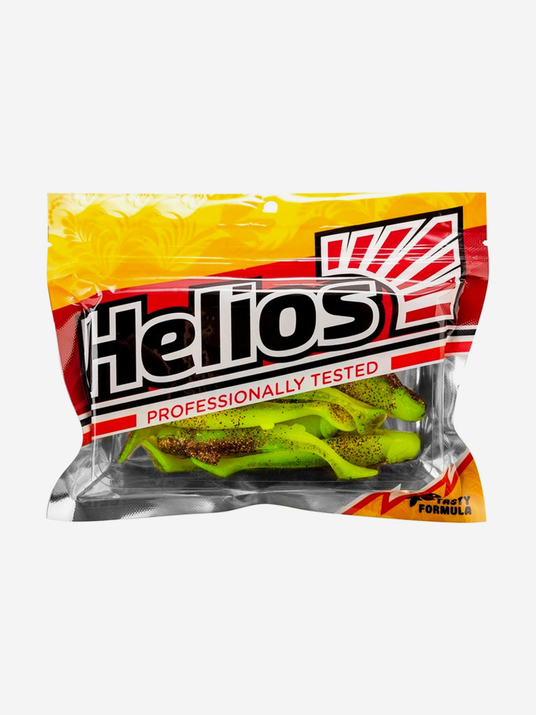 Мягкая приманка Helios Jap, 3,15" / 8 см, Golden Lime, 7 штук (HS-32-048)