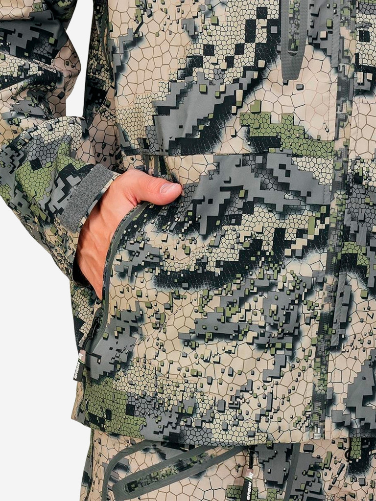 Костюм демисезонный Nisus Phantom (куртка+брюки) для рыбалки и охоты