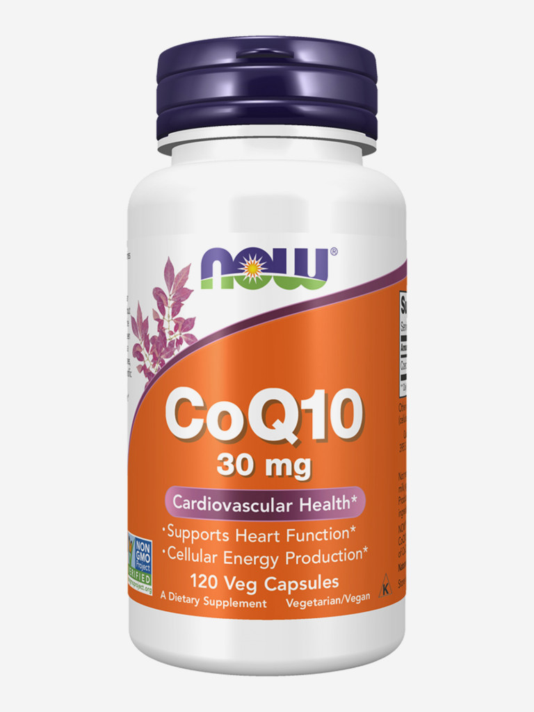 NOW CoQ10 30 мг, 120 капс