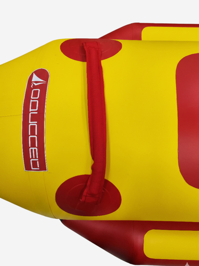 Банан для катания на воде для гидроцикла и снегохода по снегу надувной 3 места желтый