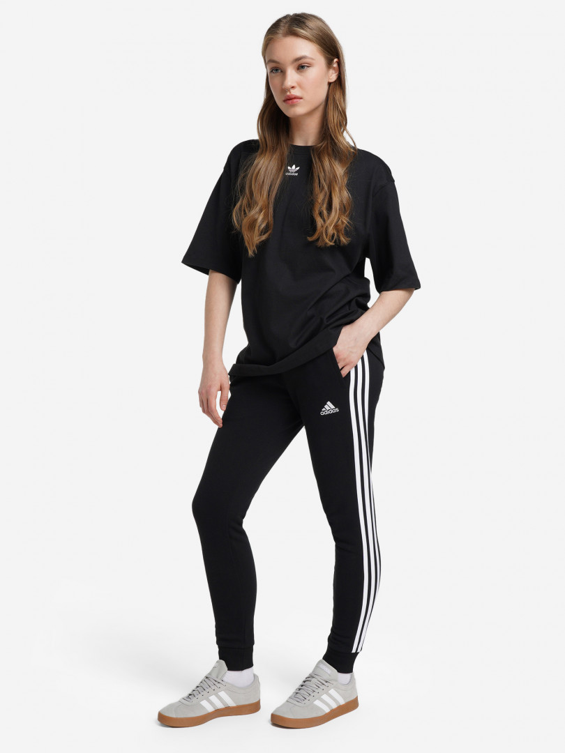 фото Брюки женские adidas, черный