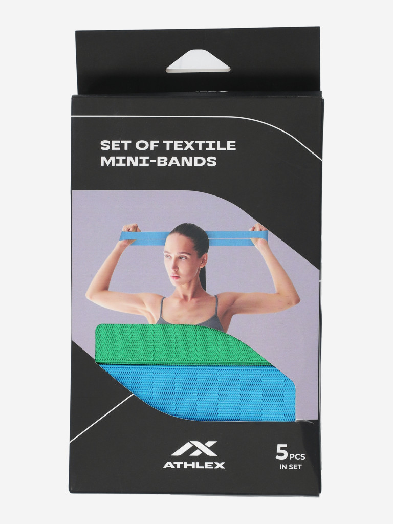 Набор мини-лент Athlex, 5 шт