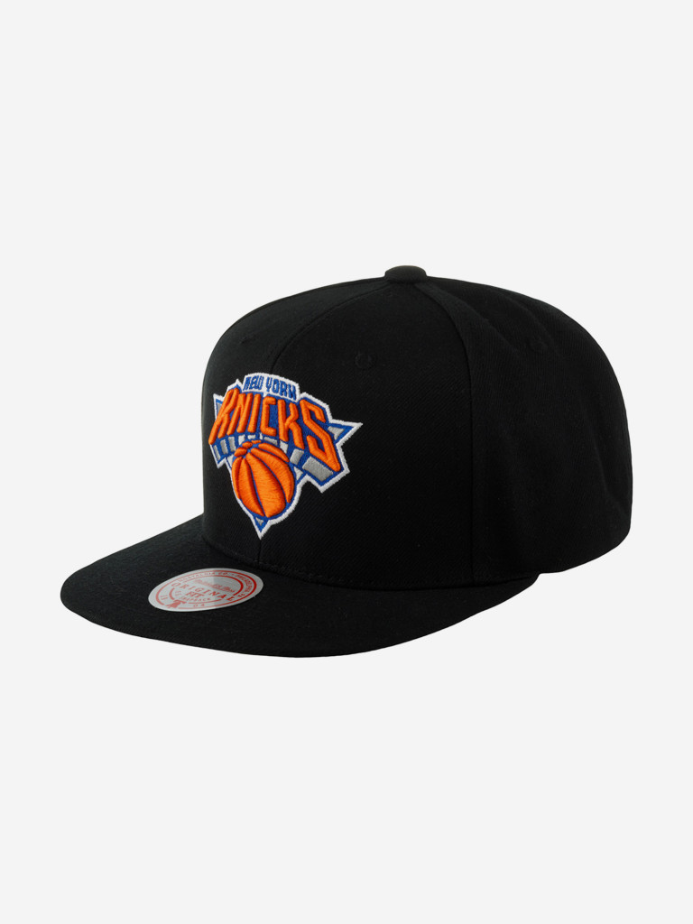 Бейсболка с прямым козырьком MITCHELL NESS 6HSSDX21129-NYKBLCK New York Knicks NBA