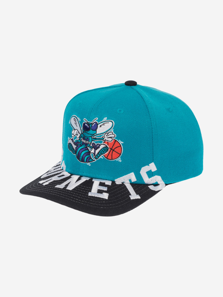 Бейсболка MITCHELL NESS HP10041-CHOTEAL Charlotte Hornets NBA